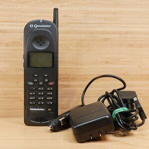 Globalstar Qualcomm GSP-1600 Portable Satellite Phone with wall and car chargers